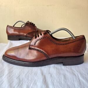 Loake Tiverton Men's Oxfords Dress Shoes Brown Size UK 7.5 EE/US 8.5 England